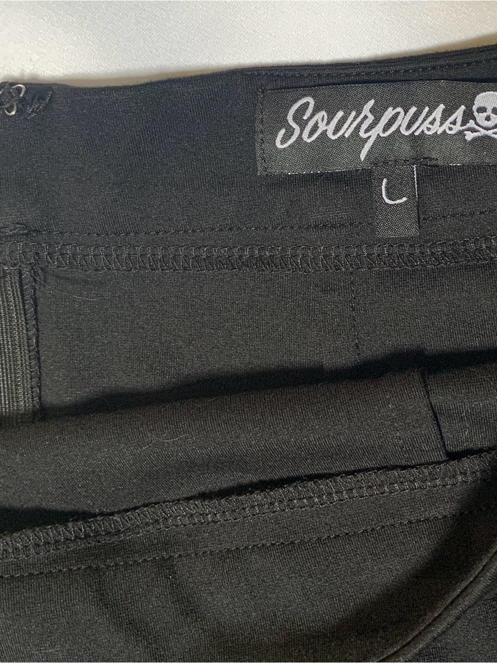 Sourpuss Black Pencil Skirt with White Octopus Tentacle Print - Picture 4 of 9